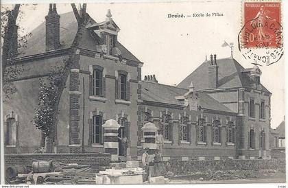 CPA Droué Ecole de Filles