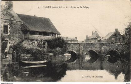 CPA DUCEY - Les Bords de la Selune (128118)