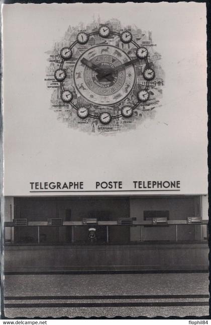 SEINE SAINT DENIS - LE BOURGET-DUGNY - L'HORLOGE DU HALL CENTRAL - CARTE NEUVE.