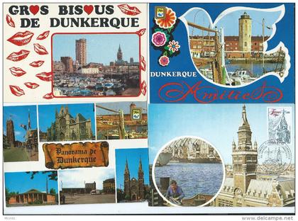 20 Cartes Postales Modernes -  Dunkerque