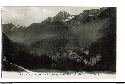 CPA- Carte postale FRANCE -Eaux Bonnes- Vue générale- VM2843