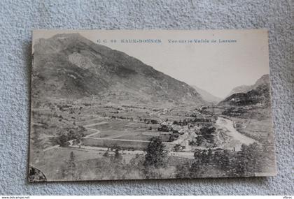 Eaux Bonnes, vue sur la vallée de Laruns, Pyrénées atlantiques 64