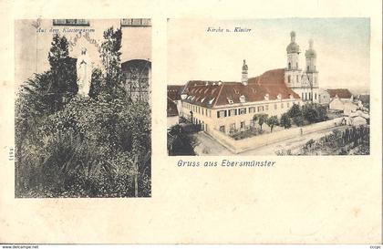 CPA Gruss aus Ebersmünster