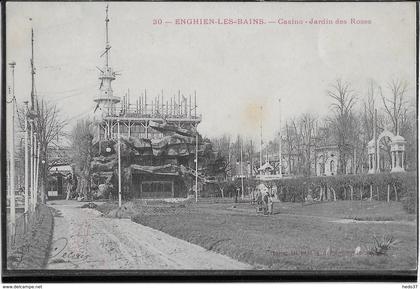 Enghien les Bains - Casino et Jardin des Roses