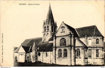 CPA Ennery Eglise St-Aubin FRANCE (1309615)