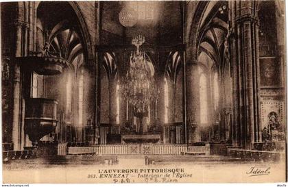 CPA L'Auvergne Pittoresque - Ennezat - Interieur de l'Église (244628)