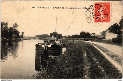 CPA Eragny l'Oise Chemin de Halage (1276899)