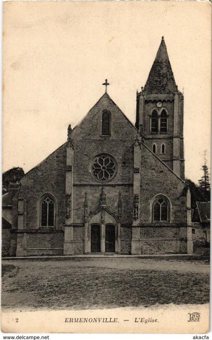 CPA Ermenonville - L'Eglise (1032245)