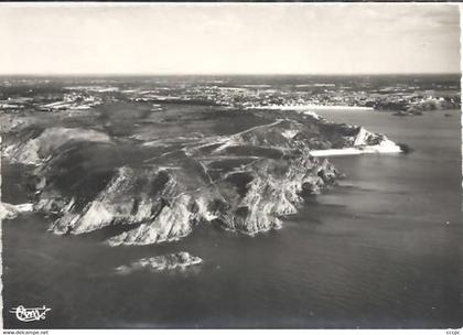 CPSM Erquy vue aérienne de la Pointe d'Erquy