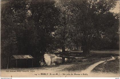 CPA ESBLY - Un coin de MARNE a ESBLY (120423)