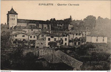 CPA AK Espelette Quartier Cherrenda FRANCE (1131783)