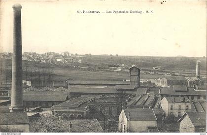 CPA Essonnes Les Papeteries Darblay