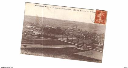 Carte Postale Ancienne de ESSOYES-vue générale