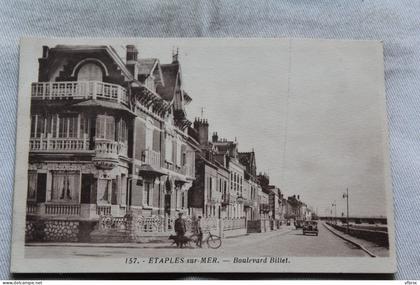 Etaples sur mer, boulevard Billet, Pas de Calais 62