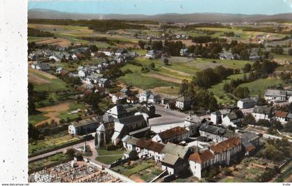 ETIVAL-CLAIREFONTAINE VUE AERIENNE (CARTE COLORISEE)