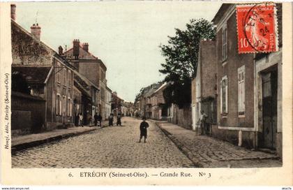 CPA Etréchy Grande Rue (1276927)