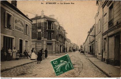 CPA Etrechy Grande Rue (1391356)