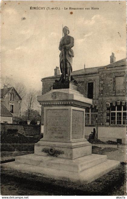 CPA ETRECHY Le Monument aux Morts (1355220)