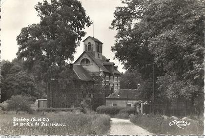 CPSM Etrechy Moulin de Pierre Brou