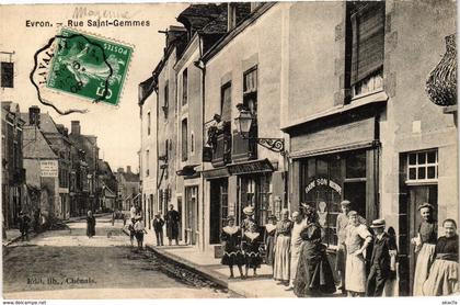 CPA EVRON - Rue St-GEMMES (195013)