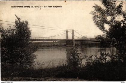 CPA EVRY-PETIT-BOURG Pont Suspendu (1354590)