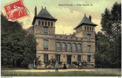 Carte Postale ANCIENNE de EZANVILLE - Villa Paulin