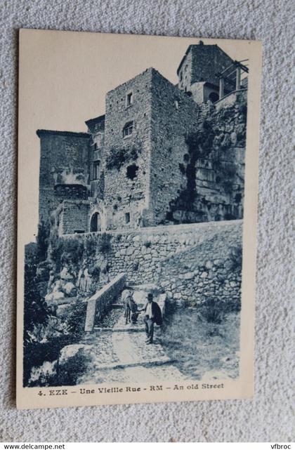 Eze, une vieille rue, Alpes maritimes 06