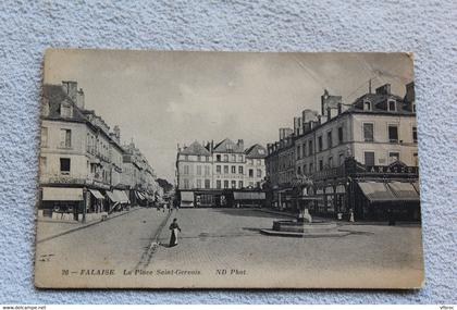 Falaise, la place saint Gervais, Calvados 14