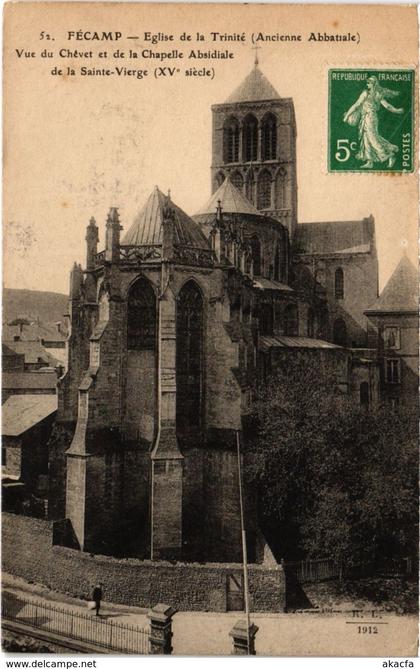 CPA FÉCAMP - Église de la Trinite (105347)