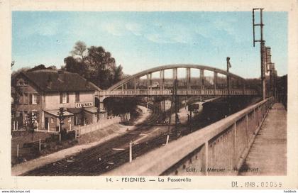 FEIGNIES : LA PASSERELLE