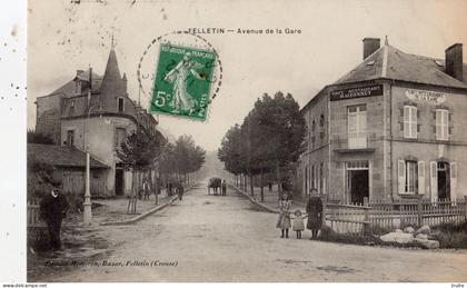 FELLETIN AVENUE DE LA GARE " CAFE RESTAURANT DE LA GARE "