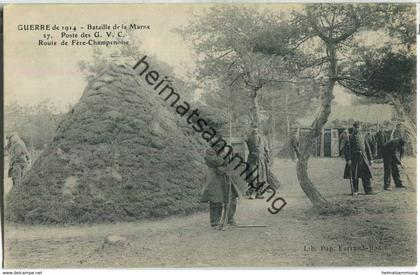 51230 Fere-Champenoise - Poste des G. V. C. - Bataille de la Marne