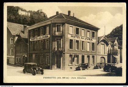 Cpa  du  68  Ferrette -- Jura alsacien - Hôtel du jura   NCL35