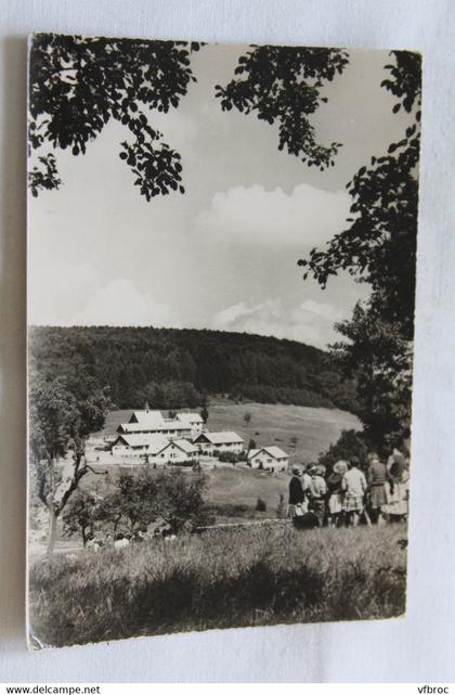 Cpm, Ferrette, colonie de vacances "joie et santé", Haut Rhin 68