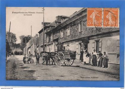 80 SOMME - FEUQUIERES EN VIMEU Le Centre, café Devismes (voir description)