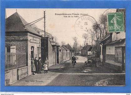 80 SOMME - FEUQUIERES EN VIMEU Rue de la Poste (voir description)