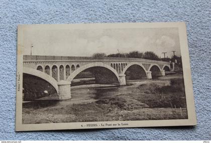 Feurs, le pont sur la Loire, Loire 42