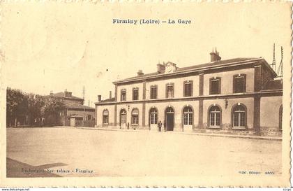 CPSM Firminy La Gare