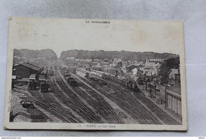 Flers, la gare, Orne 61