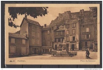 48 - Florac - Place du Souvenir