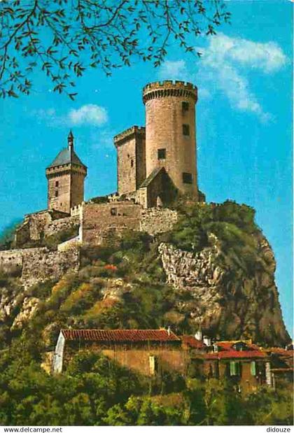 09 - Foix - Le château fort des Comtes de Foix - Flamme Postale de Foix - CPM - Voir Scans Recto-Verso