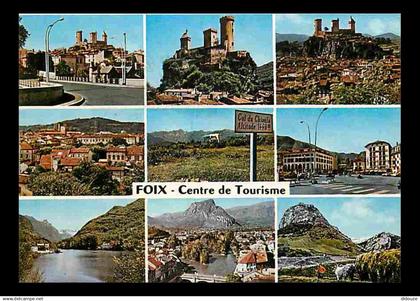 09 - Foix - Multivues - Flamme Postale de Foix - CPM - Voir Scans Recto-Verso