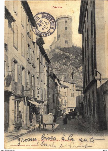 Carte postale ancienne de FOIX