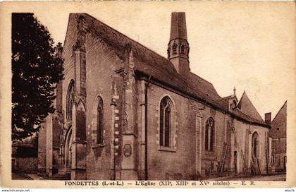 CPA FONDETTES Eglise (1414675)