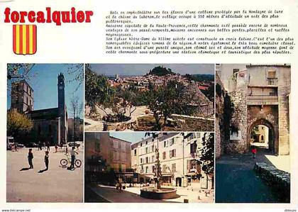 04 - Forcalquier - Multivues - CPM - Voir Scans Recto-Verso