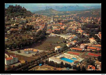 04 - Forcalquier - Vue Générale aérienne - CPM - Voir Scans Recto-Verso