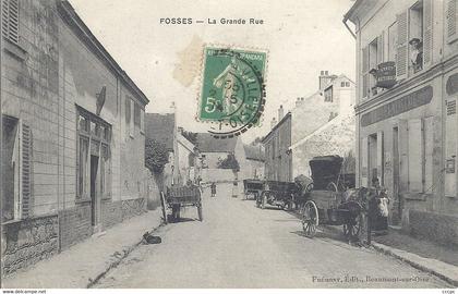 CPA Fosses La Grande Rue