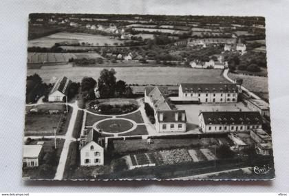 Cpm, Fouesnant, vue aérienne, école d'agriculture de Brehoulou, Finistère 29