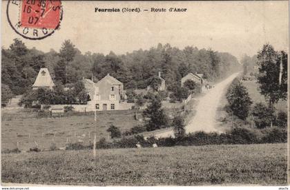 CPA FOURMIES - Route d'Anor (136587)