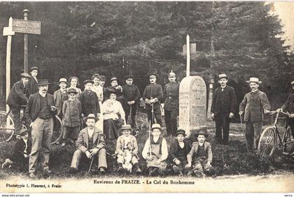 Carte postale ancienne de FRAIZE (ENVIRONS) - Le Col du Bonhomme